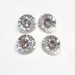 4 Laser Cut Moissanite (4Ct, Test Like Diamond, Looks Better)
