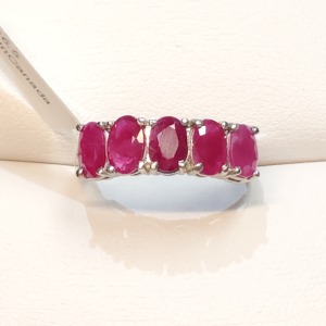 14K Natural Rubies(3.5ct) Ring