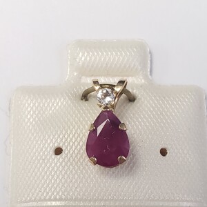 10K Ruby(0.79ct) Pendant