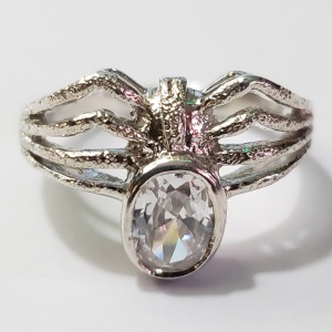 Silver CZ Ring