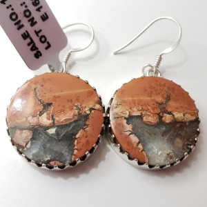 Silver Gemstone(29.95ct) Earrings