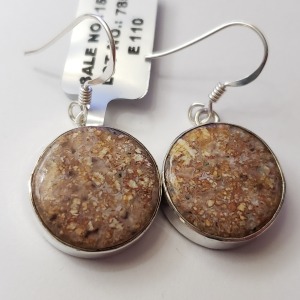 Silver Gemstone(18.15ct) Earrings