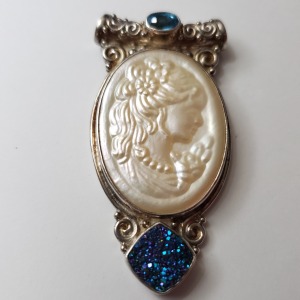 Silver Large Pendant
