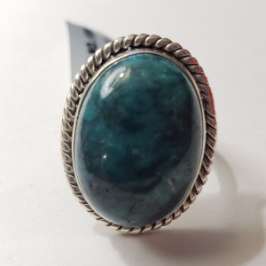 Silver Gemstone(13.15ct) Ring