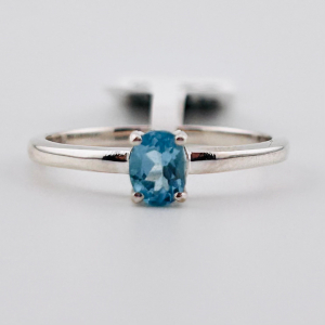 925 Sterling Silver Apatite Ring