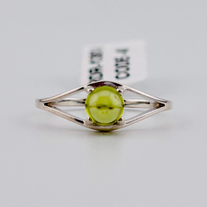 925 Sterling Silver Peridot Ring