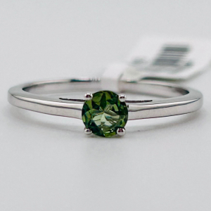 925 Sterling Silver Tourmaline Ring