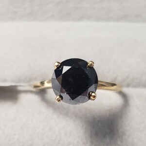 10K Black Diamond(1.8ct) Ring