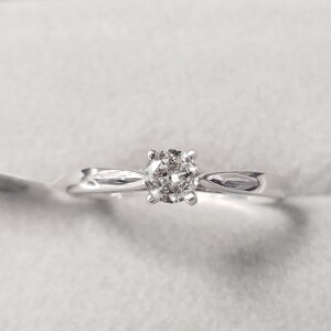 14K Diamond (0.2Ct,I3,G) Ring
