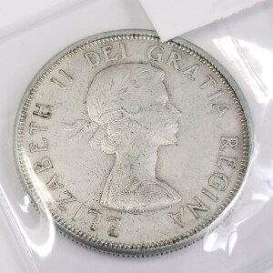 Silver Canadian 50Cent 11.5G Coin