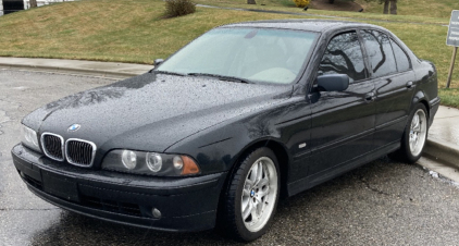 2001 Black BMW 5 Series