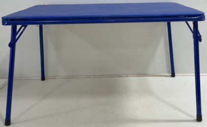 Small Blue Foldable Table