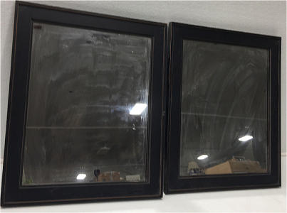 (2) Framed Mirrors