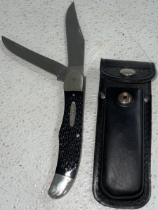 Cold Steel* Double Bladed Pocket Knife With Holster