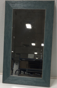 Light Blue Decorative Mirror