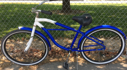 26” Schwinn Legacy Cruiser (Blue/White)