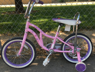 16” Schwinn Bloom w/ Training Wheels (Pink)