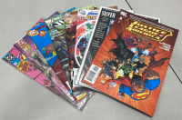 (8) DC Justice League Comic Books