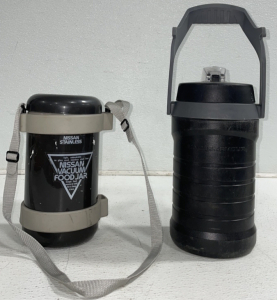 Nissan* Vintage Vacuum Food Jar And Under Armour* Water Bottle