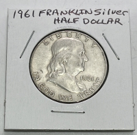 (1) 1961 Franklin Silver Half Dollar