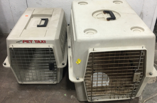 (2) Pet Crate/Carriers