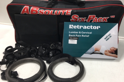 EFX Elite Training Rings; Retractor Lumbar & Cervical Back Pain Relief; Absolute Six Pack