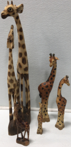 (5) Giraffe Statues