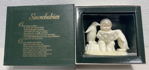 (1) Department 56 Winter Tales Of The Snowbabies Read Me A Story #7945-6