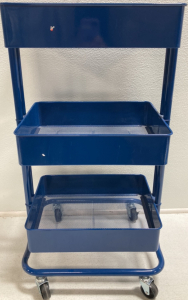 Rolling 3-Tier Storage Cart