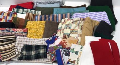 Assorted Fabrics- Various Lengths and Materials