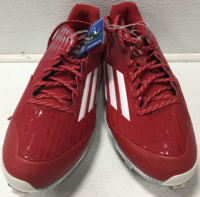 Red Adidas Cleats