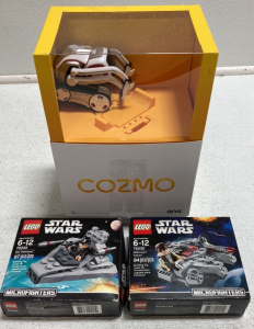 Cosmo Robot, (2) Small Star Wars Lego Sets