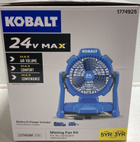 Kobalt Misting Fan Kit