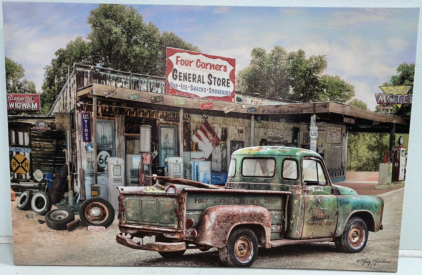 Four Corners General Store Canvas Print