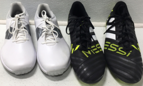 (2) Pairs Of Mens Cleats