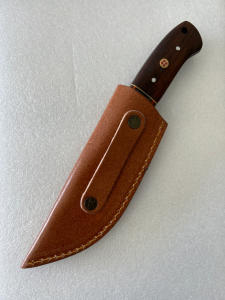 8” Overall Length Demascus Knife with Sheath