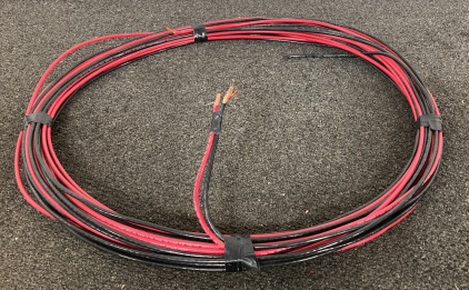 Red And Black Heavy Duty Wire