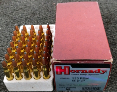 [35] rnds. Hornady 223 REM Ammo