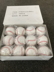 Box Of Baseballs