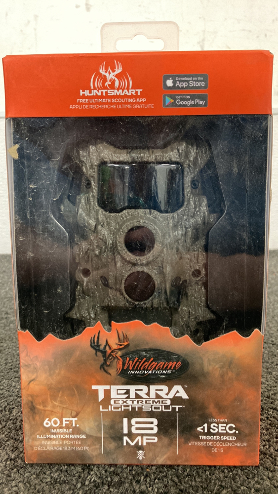 Wildgame Terra Extreme Lightsout 18 MP Trail Cam