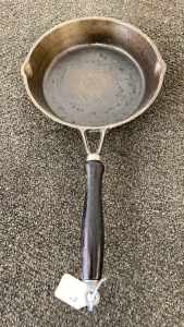 No. 2, 8” Cast Iron Skillet With Wooden Handle