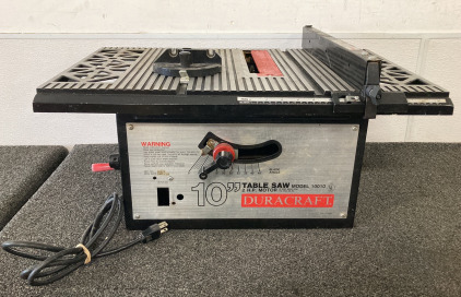 Duracraft 10” Table Saw