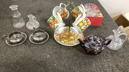 Tea pot And Cup Sets