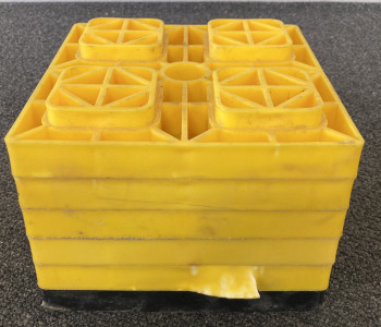 RV Leveling Blocks, Stackable. 6 Count