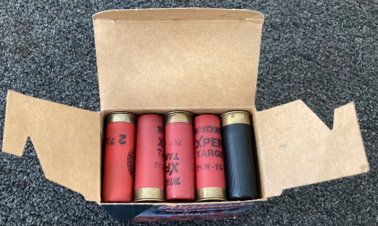 (25) Rnds. 12 Ga. Reload Ammo Marked Cowboy