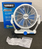 New! Hart 12-Inch Hybrid Fan