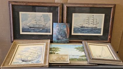 Framed Paintings & Prints, "Motion" Print
