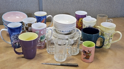 Plates, Bowls, Mugs