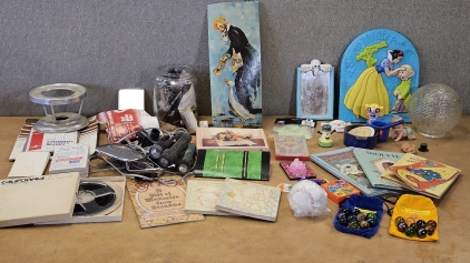 Vintage Children's Books & Toys, Decor, Flashlights, More