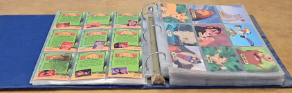 Lion King, Casper, & Spiderman Collector Cards in Folder